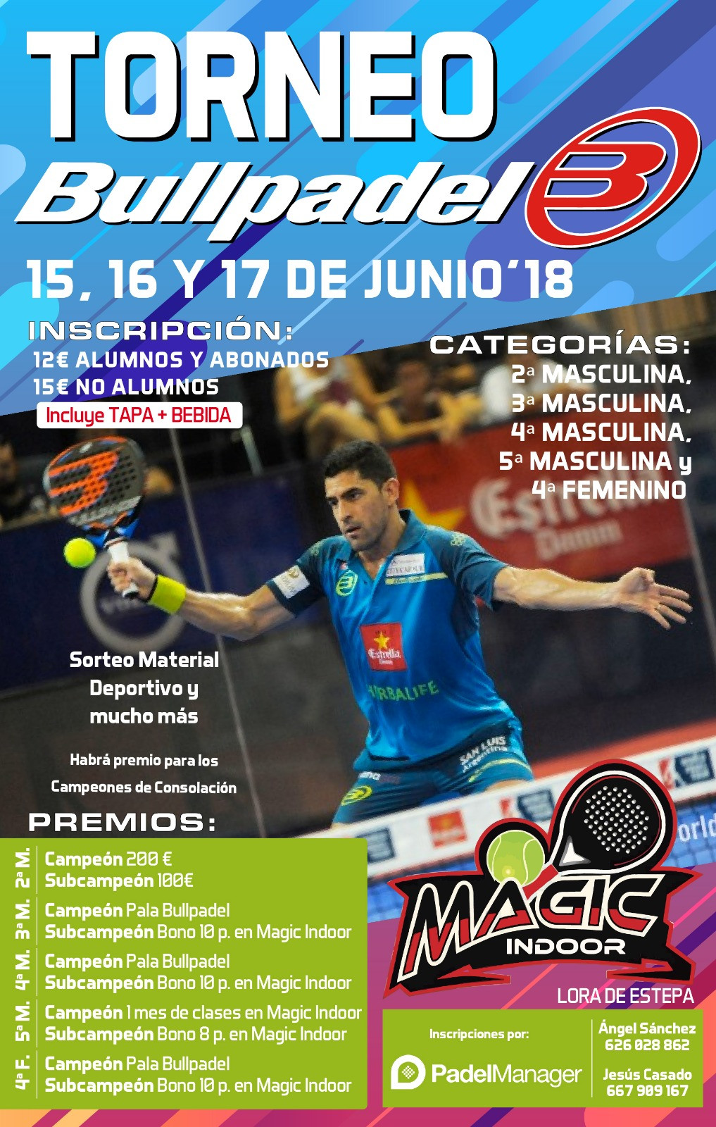 Torneo Bullpadel Padelmanager